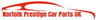 Norfolk Prestige Car Parts UK vouchers